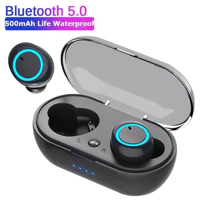 Fusion Wireless Bluetooth 5.0 Earphone with Touch Control