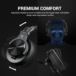 Fusion A70 Bluetooth 5.2 Headphones Stereo Over Ear Wireless Headset