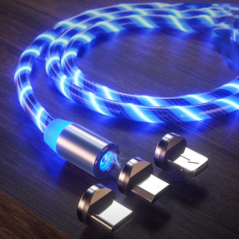 Magnetic LED Charging Cable